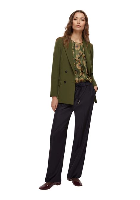 Camicia con rouches - VERDE Emme Marella | SALUTE006